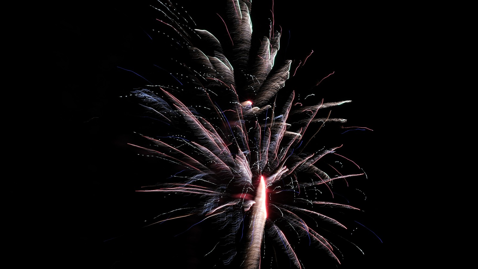 Fireworks 'Wolfeboro', NH, 2024 New Year's Eve, 6pm, On Dec. 31